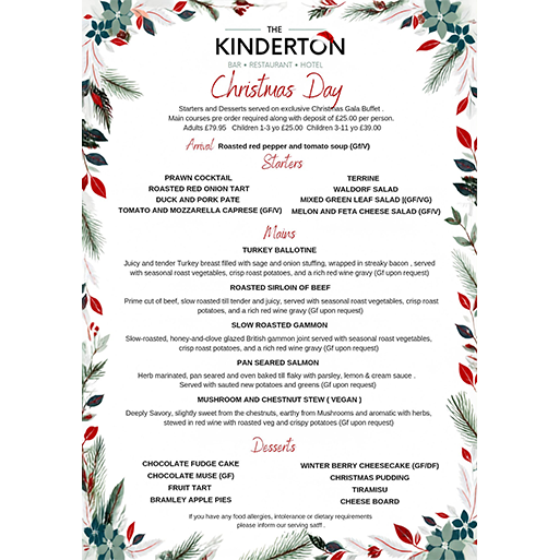 Breakfast Menu